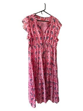 Oliphant Goa Pink Midi dress XXL